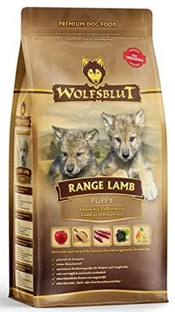 Wolfsblut Range Lamb Puppy – pełnoporcjowa karma dla szczeniąt 2kg