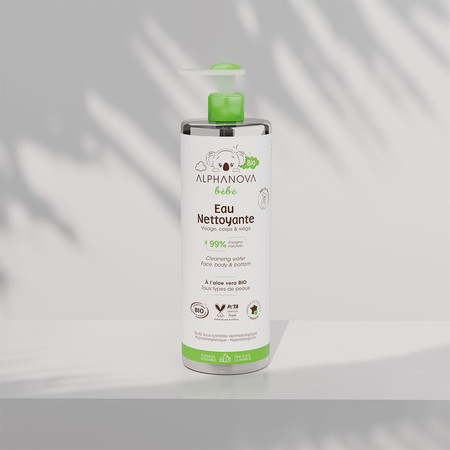 Alphanova Bebe Bio, Naturalna Woda Micelarna do mycia, 400ml
