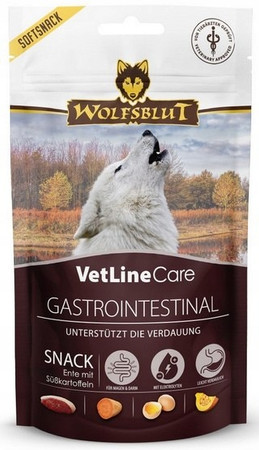 Wolfsblut Dog VetLine Snack Gastrointestinal – kaczka i bataty 100 g