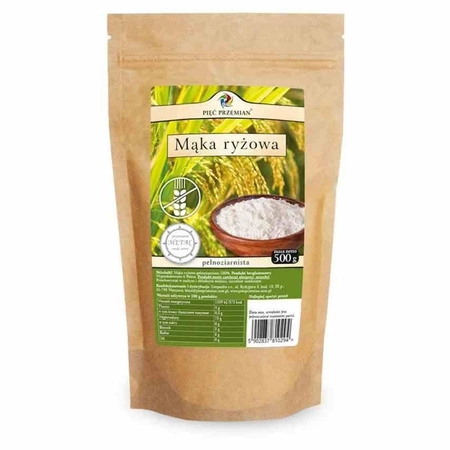 Pięć Przemian − Mąka ryżowa pełnoziarnista − 500 g