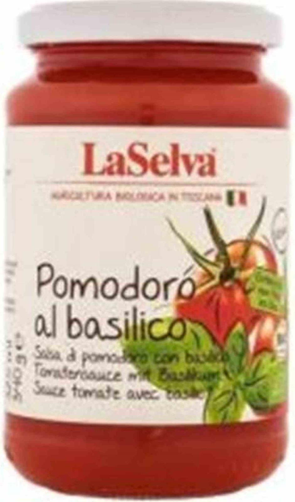 Sos pomidorowy z bazylią BIO 340 g - Nabea.pl
