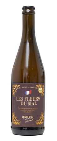 KOMBUCHA BY LAURENT Kombucha o smaku Lawenda i Rozmaryn (CHARLES BAUDELAIRE) BIO 750ml
