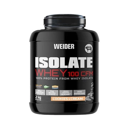 Weider Isolate Whey 100 CFM odżywka białkowa Izolat 2000 g smak ciasteczko kremowe