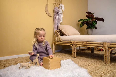 Lodger dwuczęściowa piżamka bawełniana wrzosowa Ciumbelle Rose r. 80