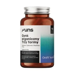 UNS Cynk Organiczny Trzy Formy 15 mg 90 kaps.