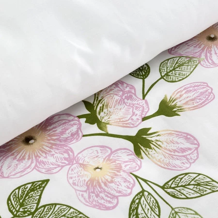 Komplet pościeli satynowej Nika 44, 160 x 200 cm, Biały