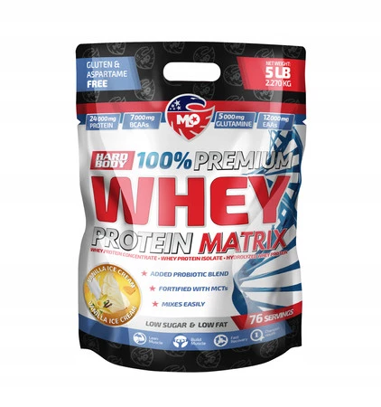 MLO Hard Body Whey Protein Matrix smak Cookies&Cream 2270g