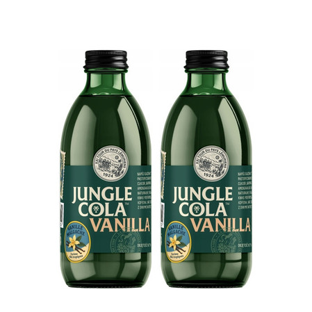 Zestaw: 2x Jungle Cola Vanilia 330ml