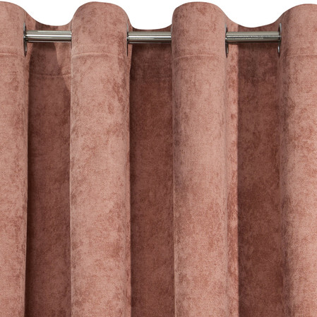 ZASŁONA GOTOWA ANISA 140 X 250 CM CIEMNORÓŻOWY