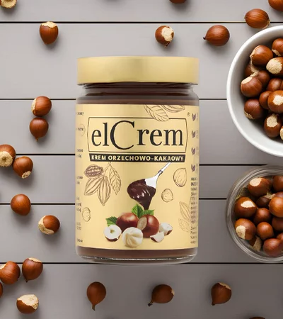 elCrem - Krem orzechowo-kakaowy - 350 g