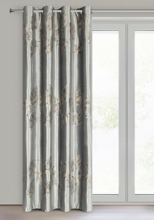 ZASŁONA GOTOWA IDALIA 140 X 250 CM SREBRNY