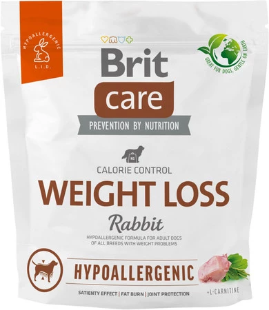 Brit Care Dog Hypoallergenic WEIGHT LOSS Rabbit 1kg