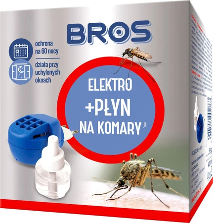 Elektro + płyn na komary do stosowania wewnątrz budynku