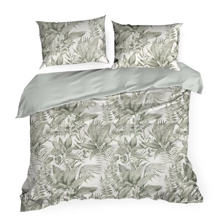 Komplet Pościeli Satynowej Spring 48 140 x 200 cm, Miętowy