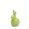Ozdoba Wielkanocna, Figurka ceramiczna, kolor zielony, rozmiar 7 x 12 x 6 cm