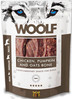 WOOLF Chicken Pumpkin Oats Bone Kostki 100g