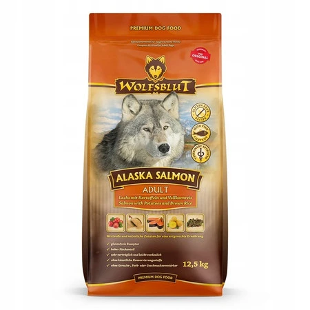 Wolfsblut Alaska Łosoś karma sucha 12,5 kg