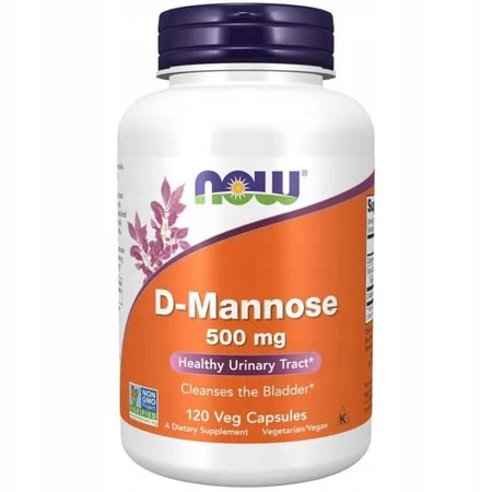 Now - D-Mannose 500mg 120 kaps