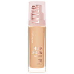 Lifter Plump & Glow podkład rozświetlający 118 30ml