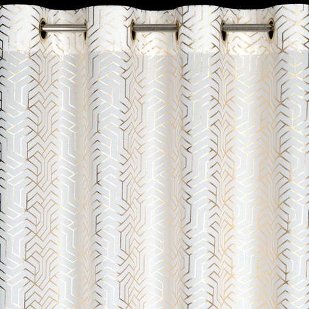 ZASŁONA GOTOWA SEMI 140 X 250 CM BIAŁY