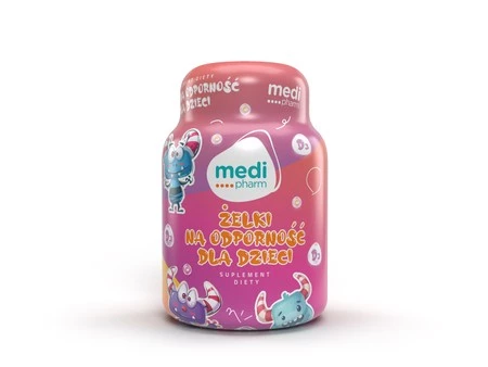 Medi Pharm żelki n/odporność d/dz. 150g