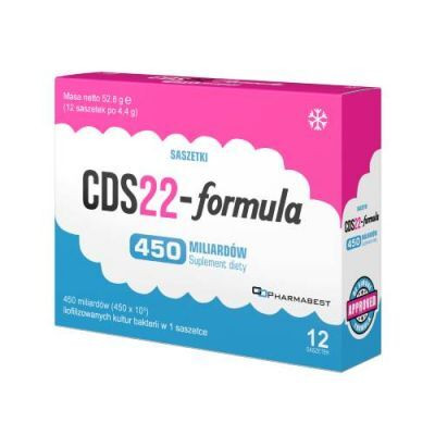 Pharmabest Probiotyk CDS22-formula 450 miliardów 12 saszetek