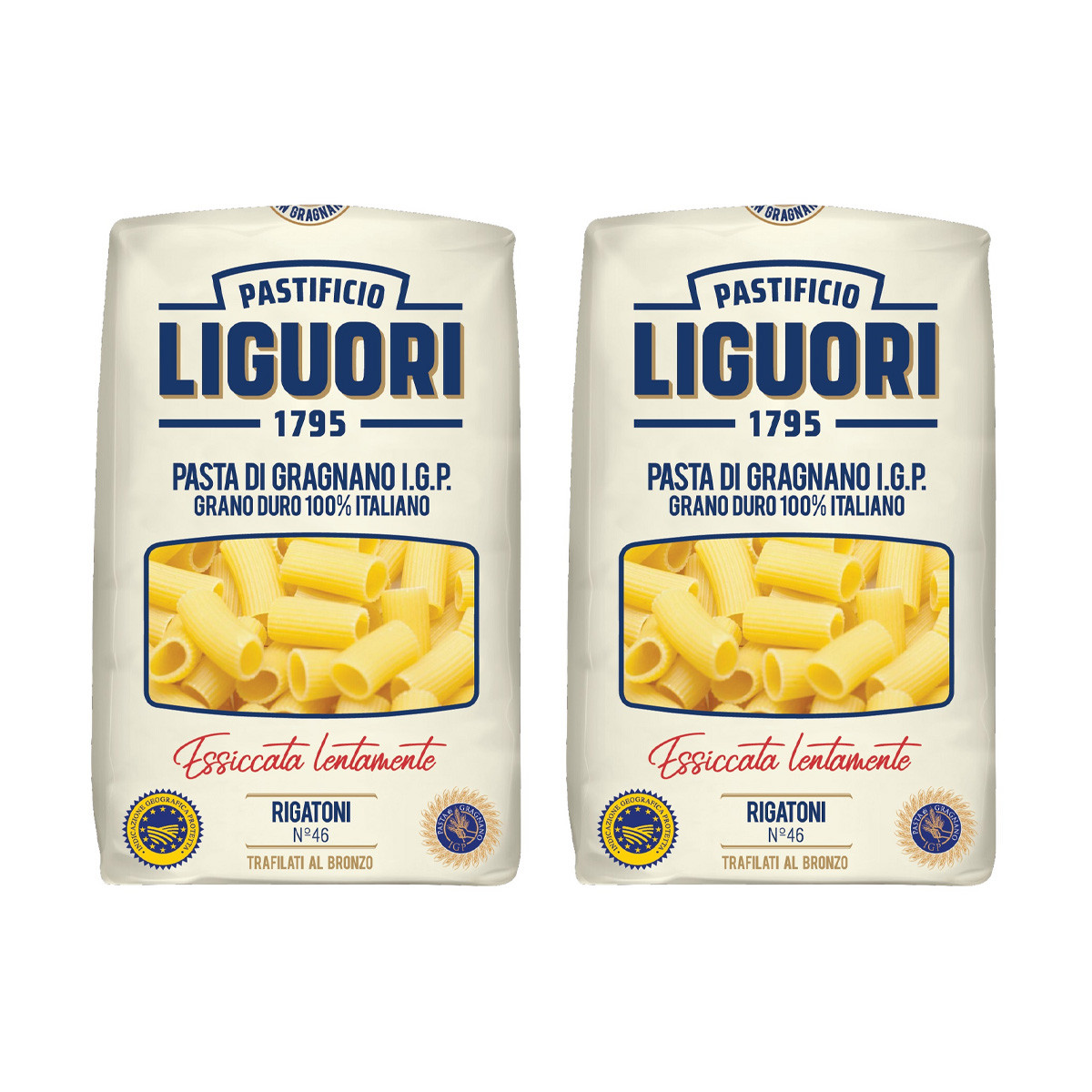 Zestaw 2x Makaron Liguori IGP Rigatoni 500G - Nabea.pl