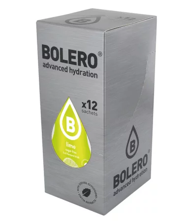 Zestaw Bolero Limonka ze stewią 12 szt. x 9 g napój w proszku bez cukru