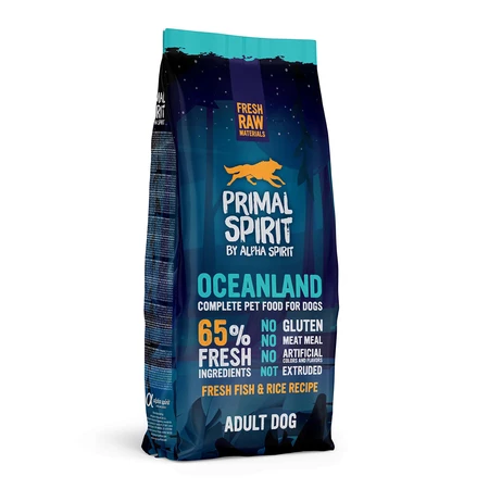 Primal Spirit by Alpha Spirit Karma dla psa Oceanland (dorosły) Ryby z kurczakiem 12kg