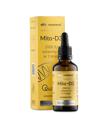 MITOPHARMA Mito-D3 Witamina D3 w kroplach (50 ml)