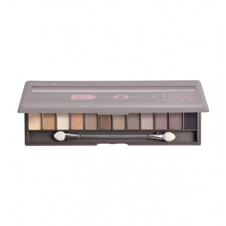 Nude Make Up Kit Dark paleta cieni do powiek 13g