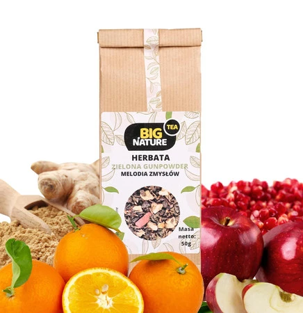 Herbata zielona GUNPOWDER MELODIA ZMYSŁÓW 50g