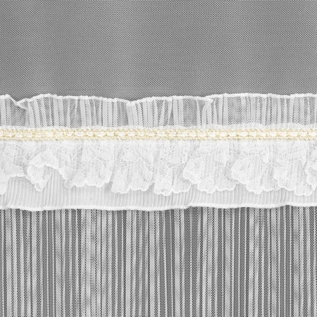 FIRANA GOTOWA MEGAN 140 X 250 CM BIAŁY