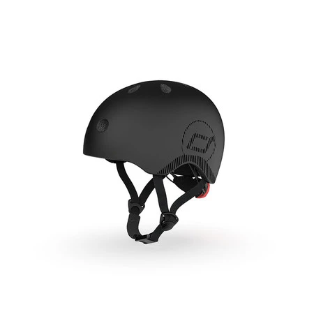 SCOOTANDRIDE Kask M-L dla starszych dzieci i nastolatków Black