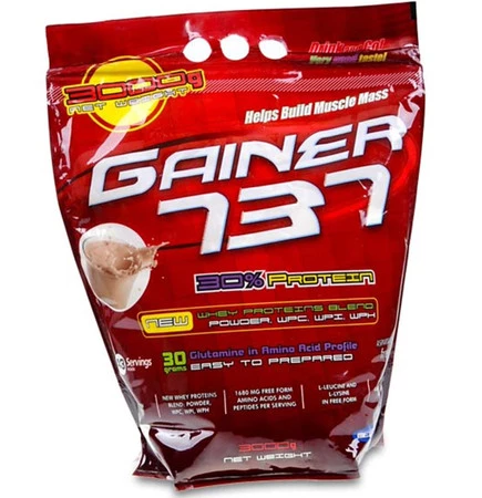 MEGABOL GAINER 737 Gainer 3000g smak ciasteczko kremowe