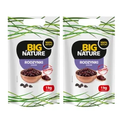 Zestaw 2x Big Nature Rodzynki 1kg