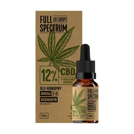 FS Olejek konopny CBD+CBDa 12% - 15 ml