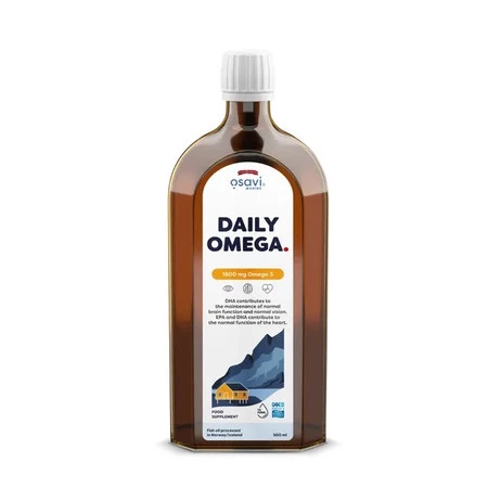 OSAVI Daily Omega 1600 mg - smak cytrynowy (500 ml)