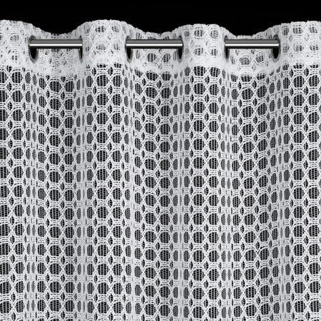 FIRANA GOTOWA CARMEN 140 X 250 CM BIAŁY