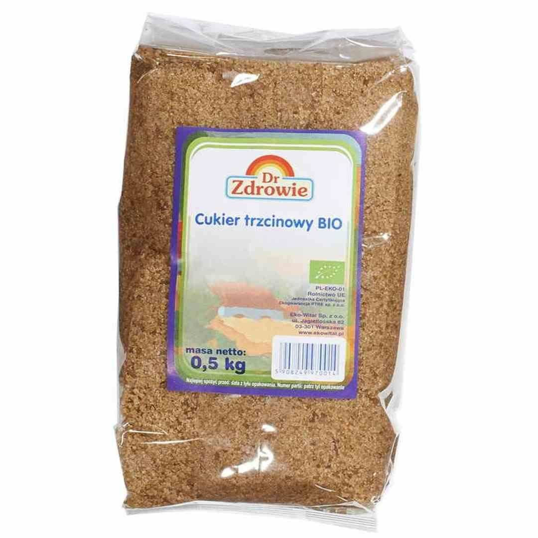 Cukier trzcinowy BIO 500 g - Nabea.pl