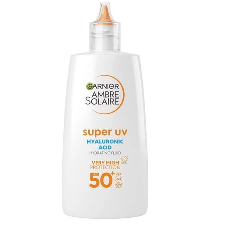 Ambre Solaire Super UV fluid ochronny do twarzy przeciw przebarwieniom SPF50+ 40ml