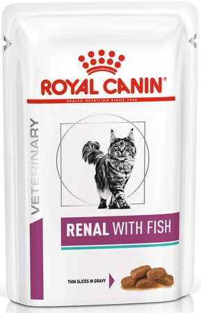 ROYAL CANIN VET RENAL Feline Fish RYBA 85g