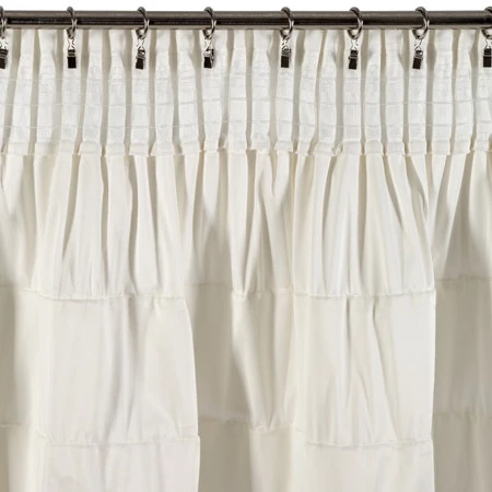 ZASŁONA GOTOWA AURA NA TAŚMIE 140 X 250 CM BIAŁY