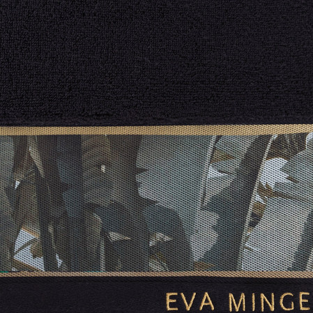 Ręcznik Eva 17 70 x 140 cm, Czarny