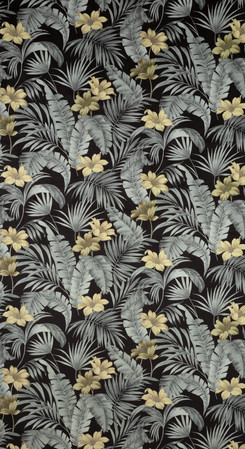 ZASŁONA GOTOWA LOREN 140 X 250 CM CZARNY