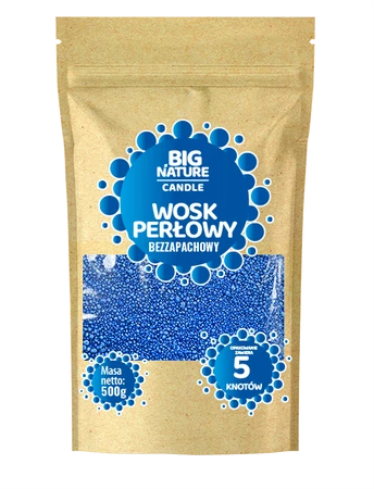 Big Nature Wosk Perłowy Niebieski 500g