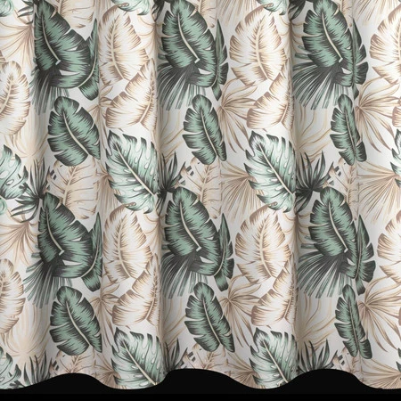 Zasłona gotowa Garden 7 na Szelkach 155 x 220 cm, Beżowy