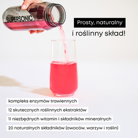 SUPERSONIC Body Detox Drink 336g (28 porcji)