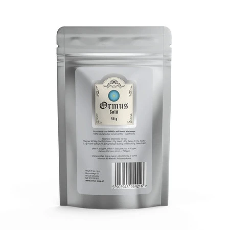 ORMUS ORME Gold - Pierwiastki życia - mocny proszek ze złotem (50 g)