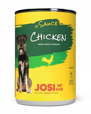 Josera JosiDog puszka kurczak w sosie - karma mokra dla psa - 415g
